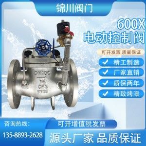 600X電動控制閥